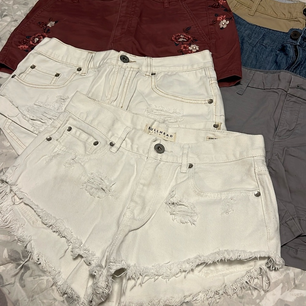 6 Women’s Shorts (Small or Tween)